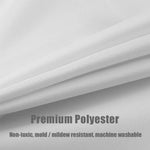 Brushstroke Chevron Pattern Shower Curtain - Multicolor - MitoVilla
