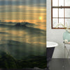 Mountains Sunrise Scenery Shower Curtain