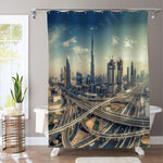 Dubai Skyline Shower Curtain