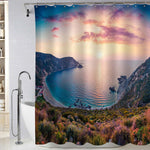 Spring View of Petani Beach Shower Curtain