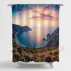 Spring View of Petani Beach Shower Curtain