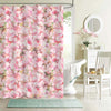Cherry Florals Symbolism of Spring Shower Curtain - Pink