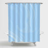 Blue Smooth Marble Shower Curtain - Light Blue
