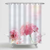 Flower Blossoming in Spring Time Shower Curtain - Pink