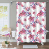 Aquarelle Wildflower Shower Curtain - Pink