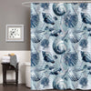 Seashells Shower Curtain - Aqua