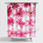 Aisan Cherry Blossoms Shower Curtain - Pink