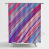Painted Smudge Brush Strokes Shower Curtain - Multicolor