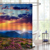 Magic Summer Mountain Landscape Shower Curtain - Multicolor