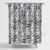 Big Pile of Money Shower Curtain - Grey