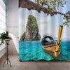 Coastline Seascape Shower Curtain