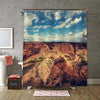 Canyon De Chelly Shower Curtain - Blue Brown