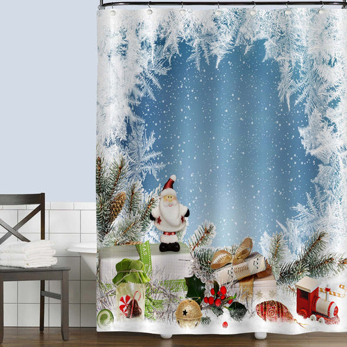 Christmas Decorations Shower Curtain