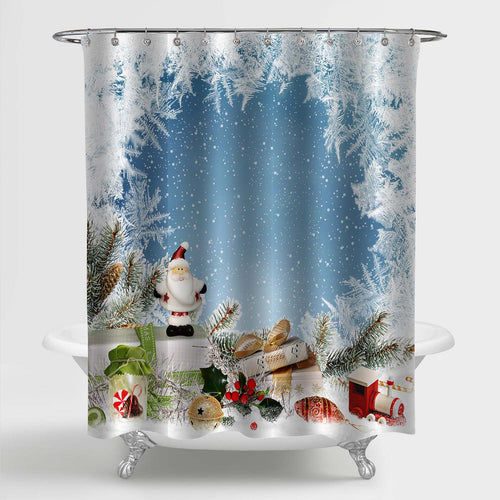 Christmas Decorations Shower Curtain