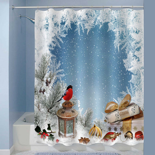 Christmas Landscape Shower Curtain