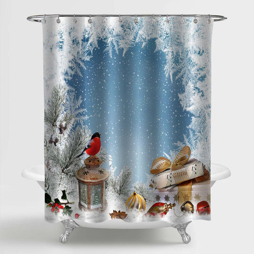 Christmas Landscape Shower Curtain